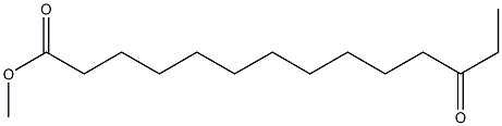 12-Ketomyristic acid methyl ester 结构式