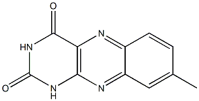 8-Methylalloxazine 结构式