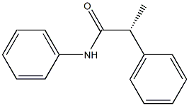 (2R)-N,2-Diphenylpropionamide 结构式