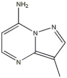 3-Methylpyrazolo[1,5-a]pyrimidin-7-amine 结构式