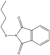 2-(Butylthio)isoindoline-1,3-dione 结构式