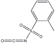 2-Methylphenylsulfonyl isocyanate 结构式