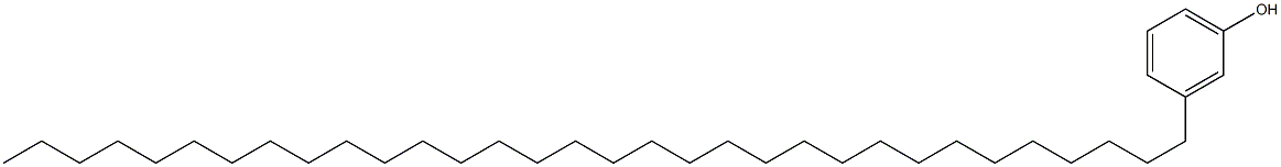 3-(Dotriacontan-1-yl)phenol 结构式