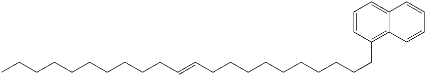 1-(11-Docosenyl)naphthalene 结构式