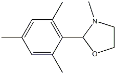 2-Mesityl-3-methyloxazolidine 结构式