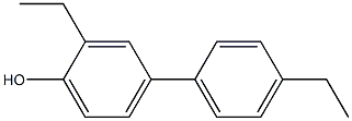 4-(4-Ethylphenyl)-2-ethylphenol 结构式