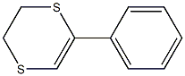 5-Phenyl-2,3-dihydro-1,4-dithiin 结构式