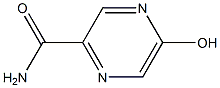 5-Hydroxypyrazine-2-carboxamide 结构式