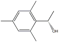 (1S)-1-(2,4,6-Trimethylphenyl)ethanol 结构式