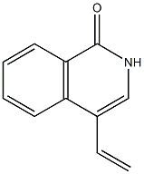 4-Ethenylisoquinolin-1(2H)-one 结构式