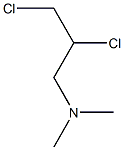 2,3-Dichloro-N,N-dimethyl-1-propanamine 结构式