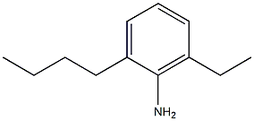 2-Butyl-6-ethylaniline 结构式