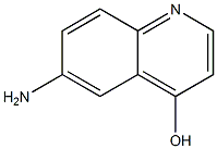 6-Amino-4-hydroxyquinoline 结构式