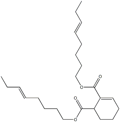 2-Cyclohexene-1,2-dicarboxylic acid bis(5-octenyl) ester 结构式