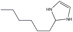 2-Hexyl-4-imidazoline 结构式