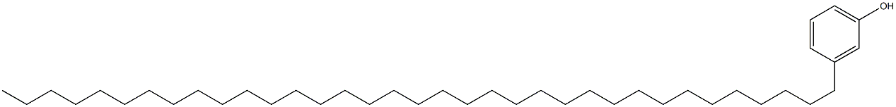 3-(Pentatriacontan-1-yl)phenol 结构式