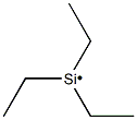 Triethylsilyl radical 结构式
