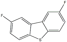 2,8-Difluorodibenzothiophene 结构式