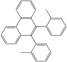 9,10-Bis(2-methylphenyl)phenanthrene 结构式