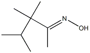 1,2,2,3,3-Pentamethyl-1-propanone oxime 结构式