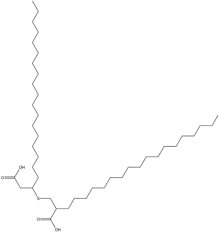 2,3'-Dioctadecyl[3,3'-thiodipropionic acid] 结构式