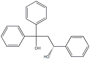 [R,(+)]-1,1,3-Triphenyl-1,3-propanediol 结构式