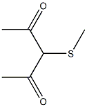 3-Methylthio-2,4-pentanedione 结构式