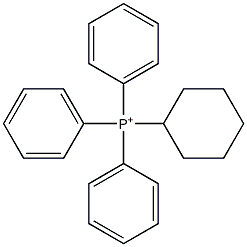 Cyclohexyltriphenylphosphonium 结构式