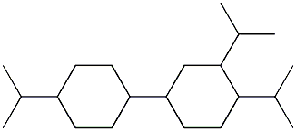 3,4,4'-Triisopropyl-1,1'-bicyclohexane 结构式