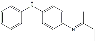 N-(1-Methylpropylidene)-N'-phenyl-p-phenylenediamine 结构式