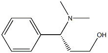 [R,(-)]-3-(Dimethylamino)-3-phenyl-1-propanol 结构式