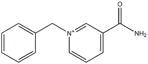 1-Benzylpyridinium-3-carboxamide 结构式