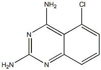 2,4-Diamino-5-chloro-quinazoline 结构式