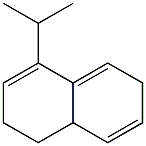 1,2,6,8a-Tetrahydro-4-isopropylnaphthalene 结构式