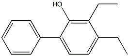 3,4-Diethylbiphenyl-2-ol 结构式