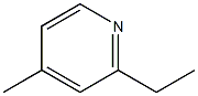 2-Ethyl-4-methylpyridine 结构式