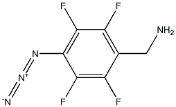 4-Azido-2,3,5,6-tetrafluorobenzenemethanamine 结构式