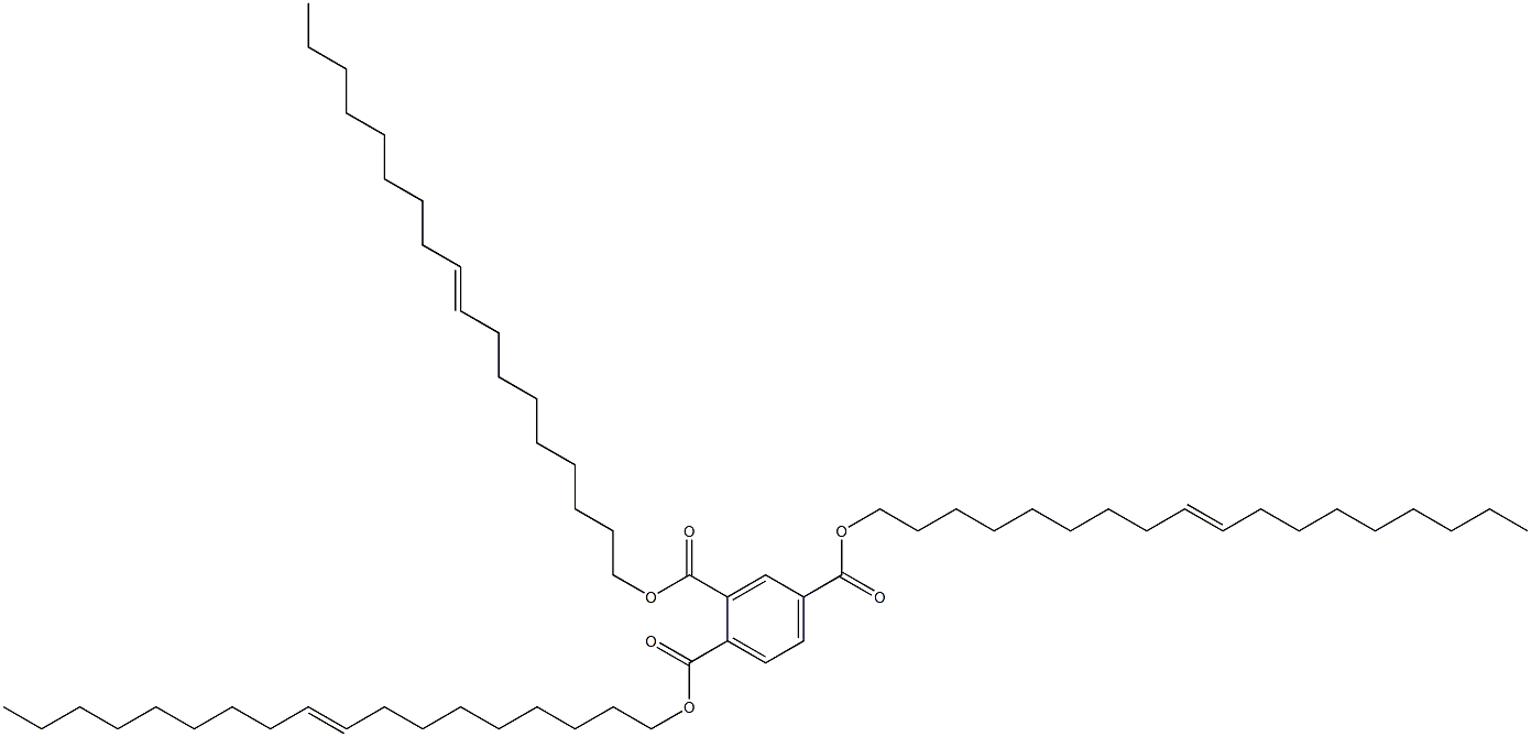 1,2,4-Benzenetricarboxylic acid tri(9-octadecenyl) ester 结构式