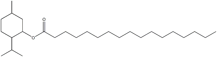 2-Isopropyl-5-methylcyclohexanol heptadecanoate 结构式