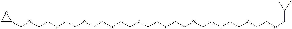 1,26-Bis(oxiranylmethoxy)-3,6,9,12,15,18,21,24-octaoxahexacosane 结构式