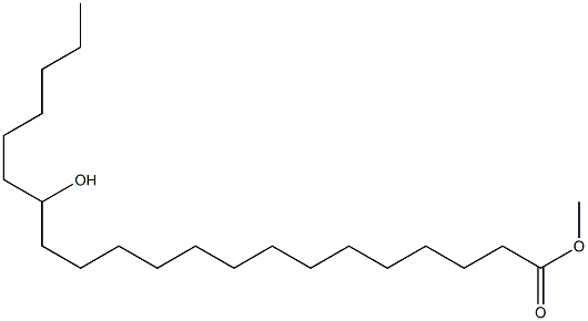 15-Hydroxyhenicosanoic acid methyl ester 结构式