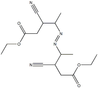 4,4'-Azobis(3-cyanovaleric acid)diethyl ester 结构式