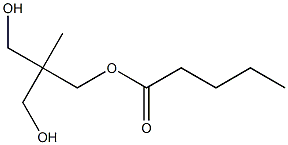 Valeric acid 3-hydroxy-2-(hydroxymethyl)-2-methylpropyl ester 结构式