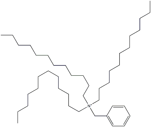 Benzyltridodecylaminium 结构式