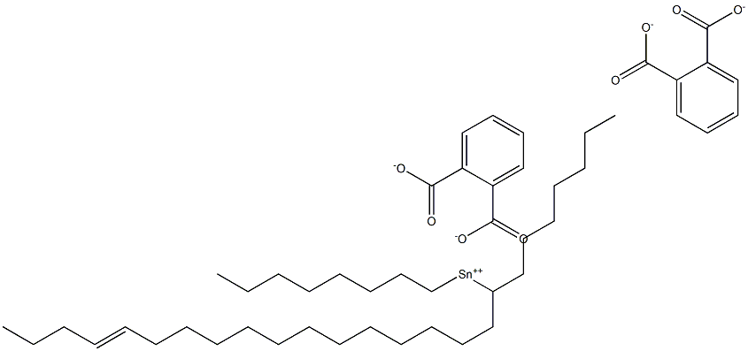 Bis[phthalic acid 1-(13-heptadecenyl)]dioctyltin(IV) salt 结构式