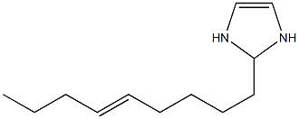 2-(5-Nonenyl)-4-imidazoline 结构式