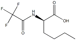 [R,(+)]-2-[(Trifluoroacetyl)amino]hexanoic acid 结构式