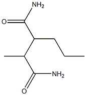 Hexane-2,3-dicarboxamide 结构式