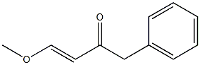 4-Methoxy-1-phenyl-3-buten-2-one 结构式
