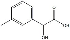 3-Methyl-L-mandelic acid 结构式